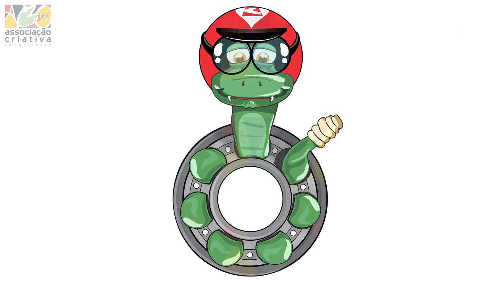 mascote cobra rolamentos